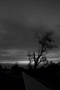 Road passing through landscape