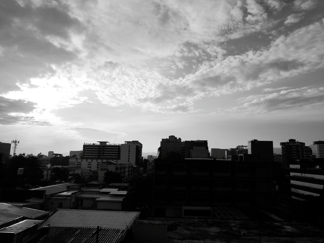 VIEW OF CITY AGAINST SKY