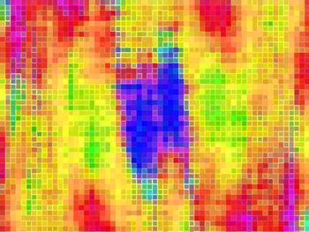 Full frame shot of multi colored wall