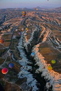 High angle view of landscape