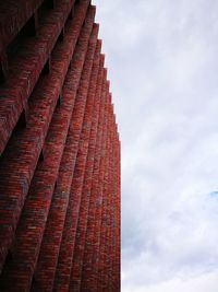 Low angle view of building against sky