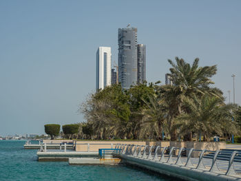 Corniche of abu dhabi