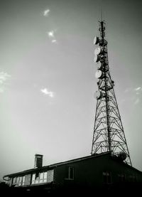 Low angle view of building against sky