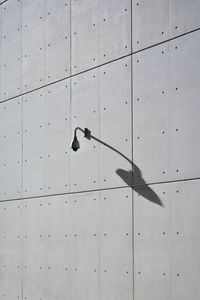 Security camera on wall