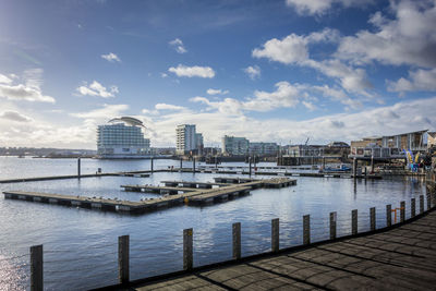 Welsh assembly building at cardiff bay, uk