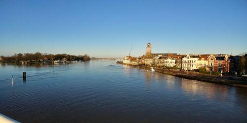 View of buildings at waterfront