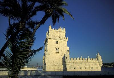 Torre de belem against clear sky