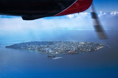 Aerial view of cityscape