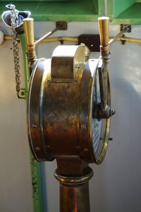 Close-up of machine