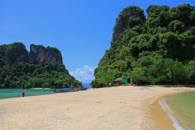 Koh pak bia island, thailand. beautiful view of the tropical beach.	