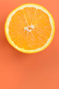 Close-up of orange slices