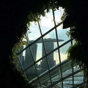 Low angle view of building against sky