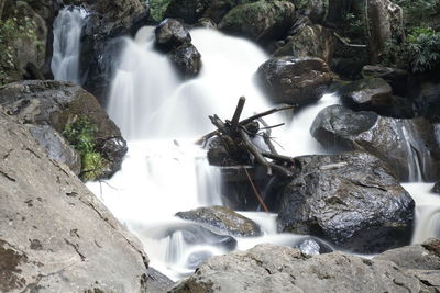 View of flowing water