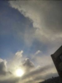 Low angle view of sky