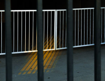 Close-up of fence