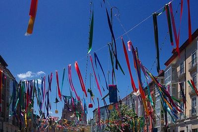Low angle view of built structure