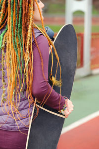 Close-up of ropes