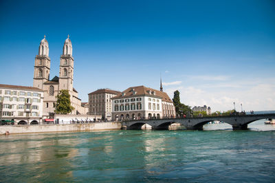 View of city at waterfront