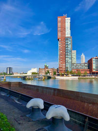 Scenic view of river against sky