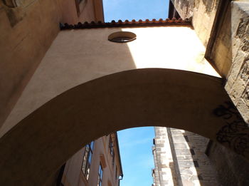 Low angle view of buildings against sky