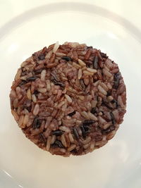 Close-up of cake on plate