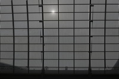 Full frame shot of patterned metal