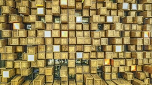 Full frame shot of objects