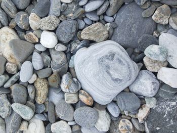 Full frame shot of stones