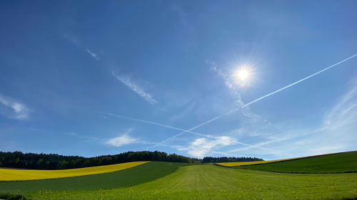 Stripes in the sky