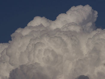 Low angle view of clouds in sky