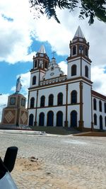 Exterior of church against sky