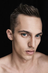 Portrait of young woman