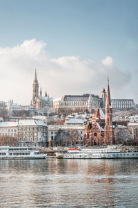 Snowy budapest 