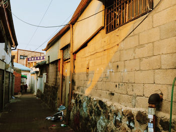 Street amidst buildings in city