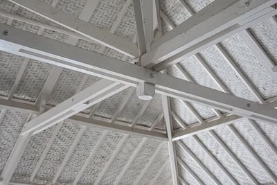 Low angle view of ceiling