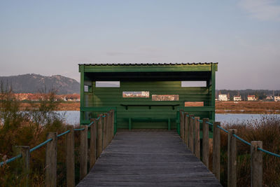 View of bridge against sky