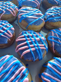 Close-up of multi colored candies for sale