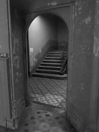 Steps in corridor
