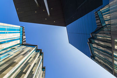 Low angle view of modern building