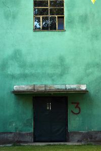Window of old building