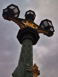 Low angle view of building against sky