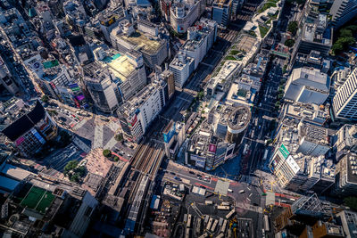 Aerial view of cityscape