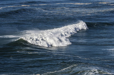 View of sea waves