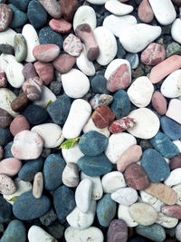 Full frame shot of stones