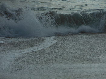 View of sea waves