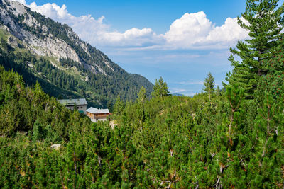 Panoramic view of landscape against sky