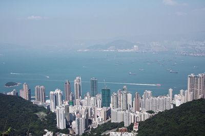 Aerial view of cityscape