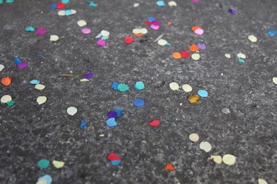 Close-up of multi colored wall