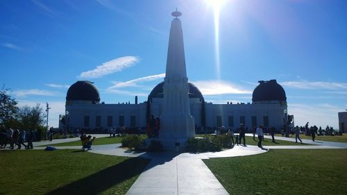 Monument against clear sky