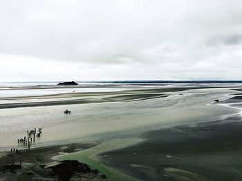 Scenic view of calm sea